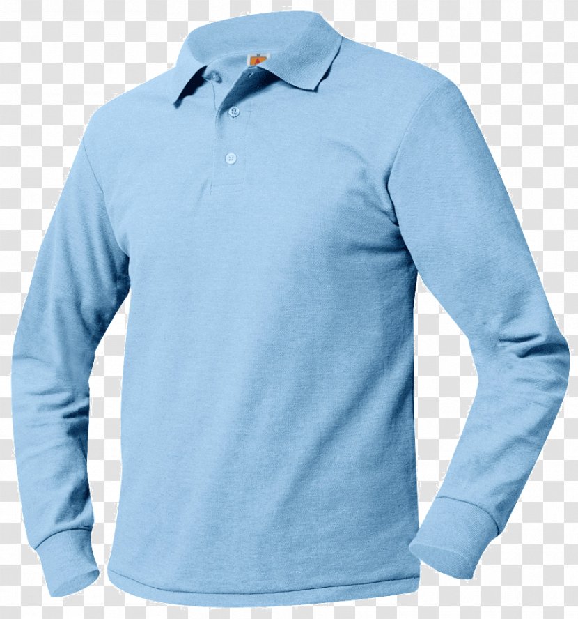 Long-sleeved T-shirt Polo Shirt - T - Uniforms Grade Transparent PNG
