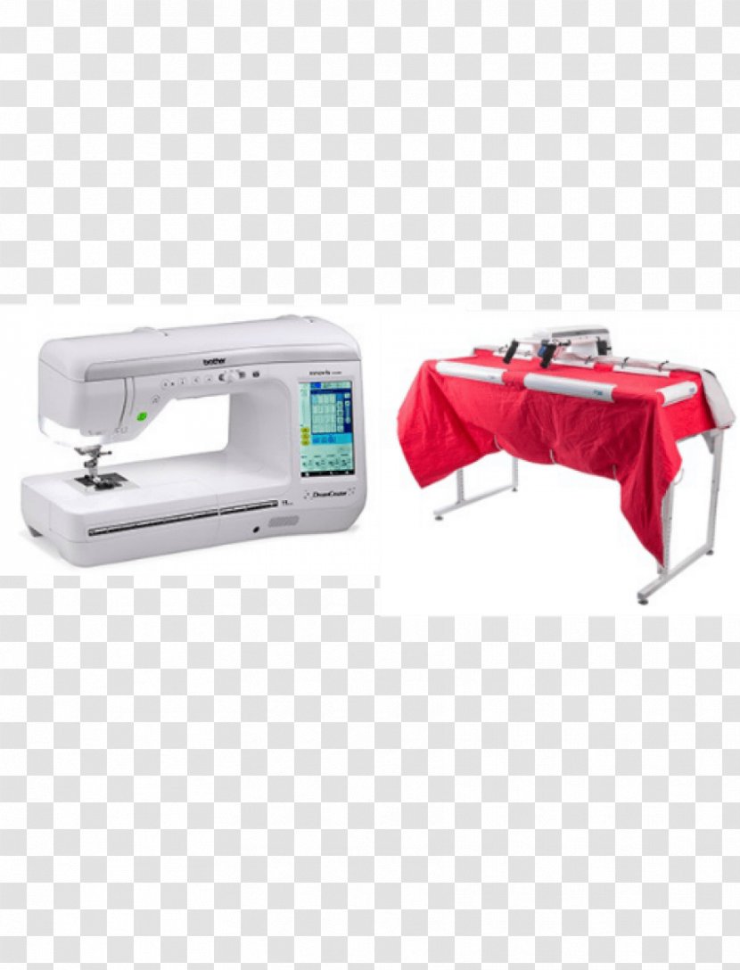 Sewing Machines Machine Quilting Longarm - Stitch - Embroidery Transparent PNG