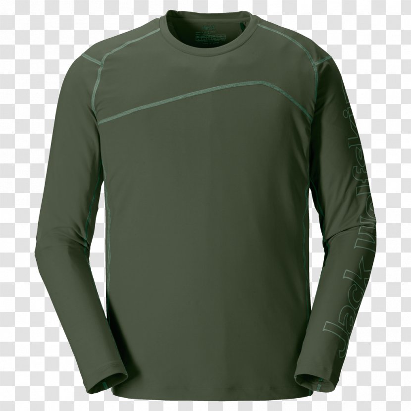 Long-sleeved T-shirt Crew Neck - Sweater Transparent PNG