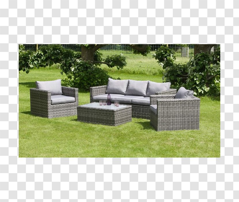Table Garden Furniture Couch Rattan - Sofa Bed - Plant Transparent PNG