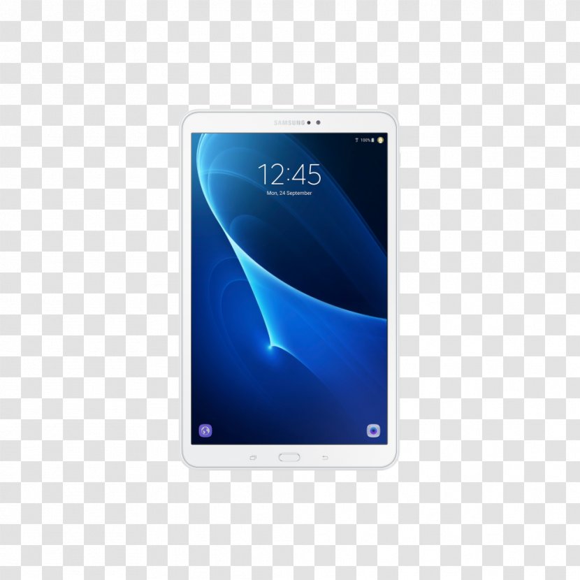 Samsung Galaxy Tab A 9.7 10.1 Android Computer - Portable Communications Device - Silver Edge Transparent PNG