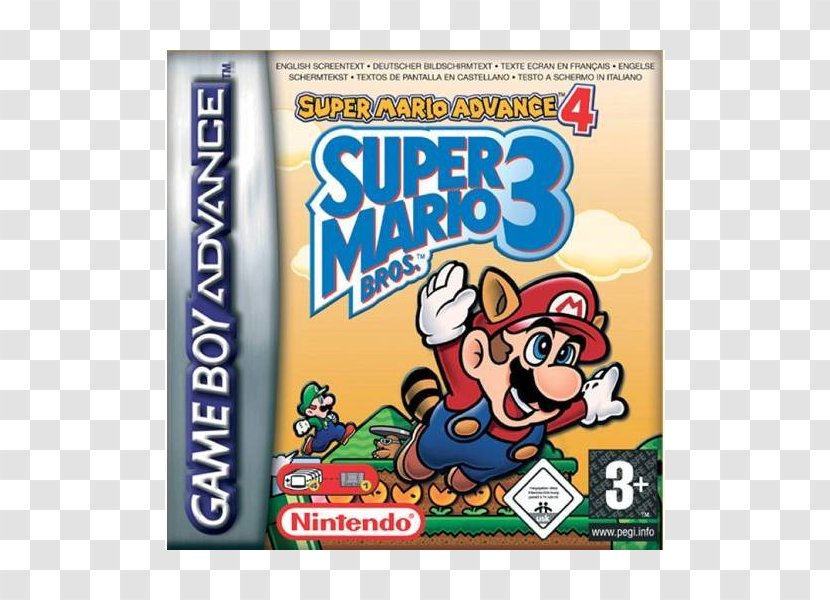 Super Mario Advance 4: Bros. 3 Wii U Game Boy - Recreation - Bros Transparent PNG