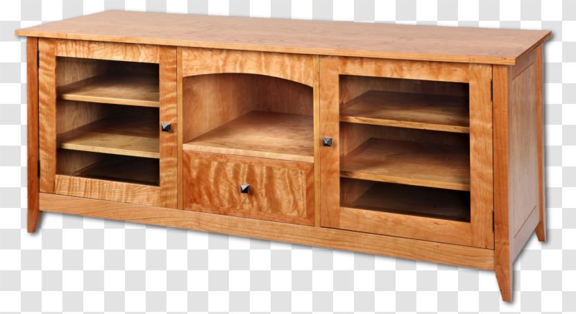 Buffets & Sideboards Wood Stain Drawer Angle - Furniture - Cupboard Top View Transparent PNG