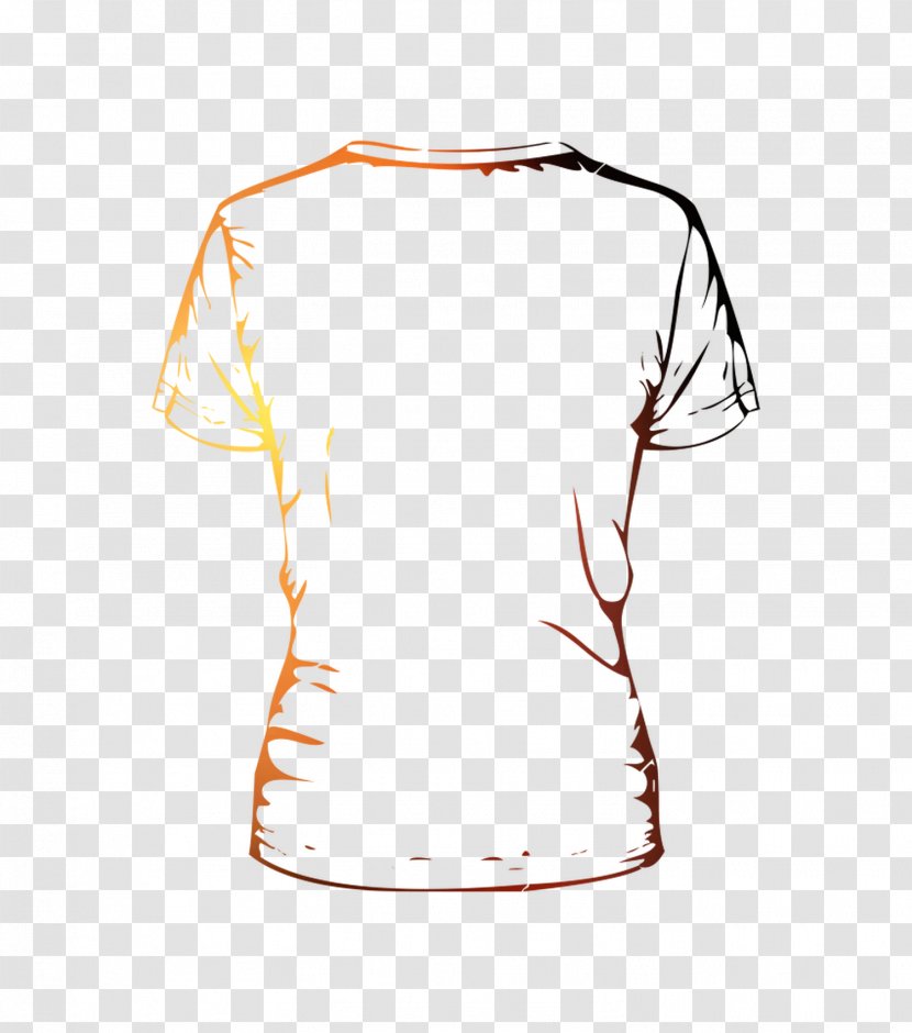 T-shirt Shoulder Sleeve Dress Pattern - Neck Transparent PNG