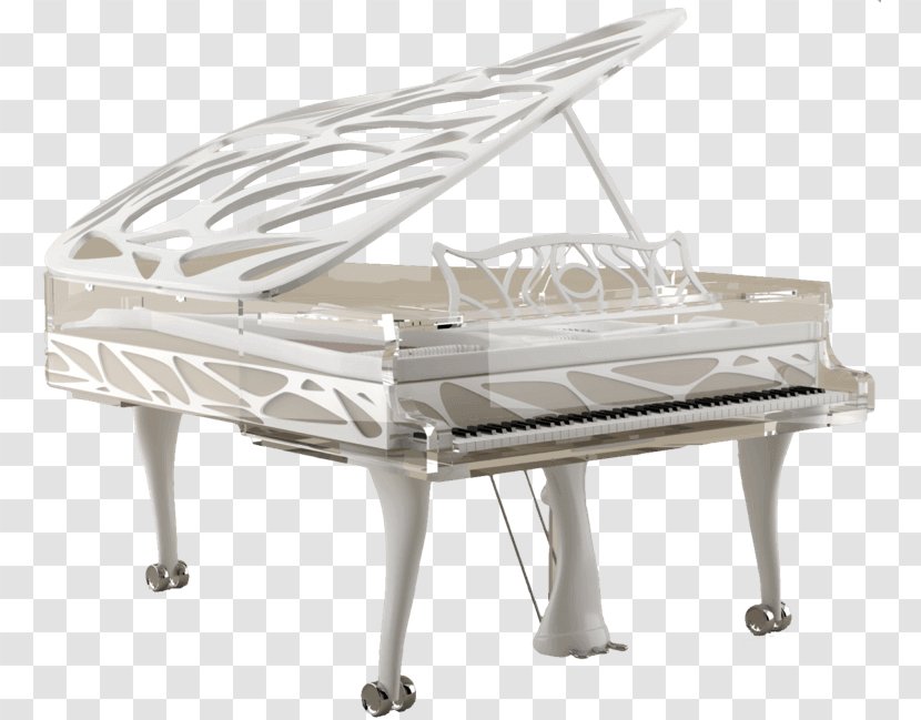 Spinet Grand Piano Blüthner Player - Fortepiano - Creative Transparent PNG