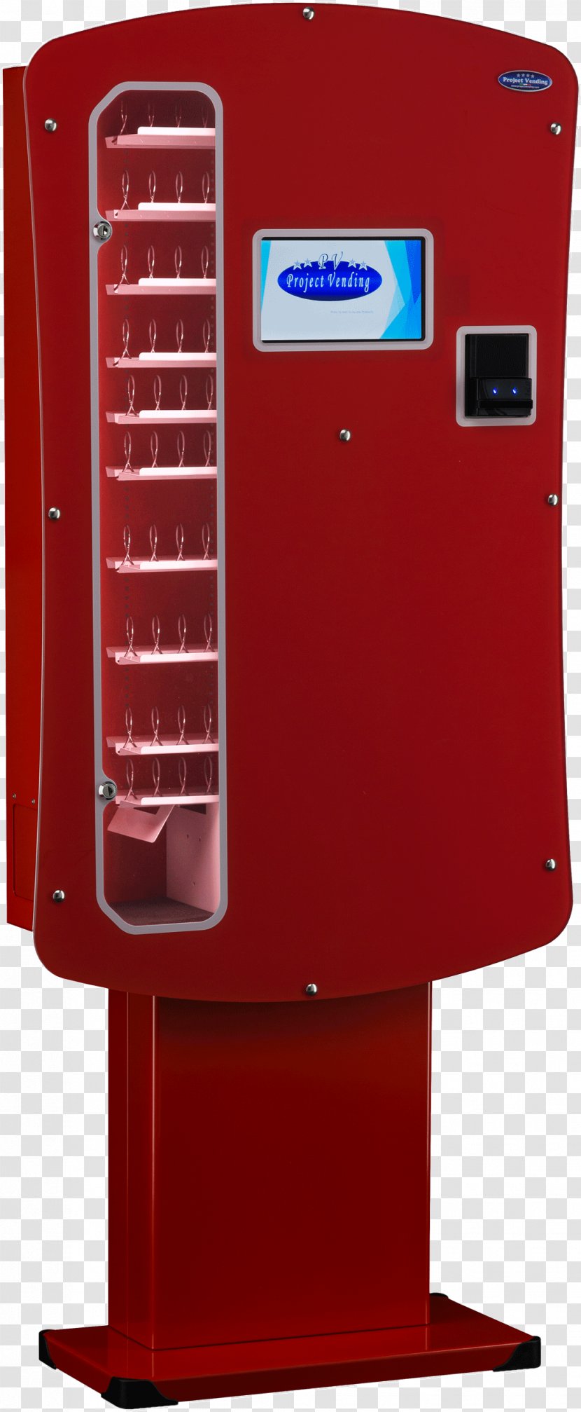 Vending Machines Touchscreen Information - Food Transparent PNG