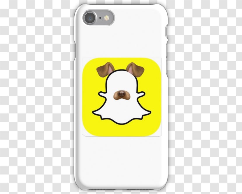 Apple IPhone 7 Plus 6 Snap Inc. Case - Iphone - Dog Snapchat Transparent PNG