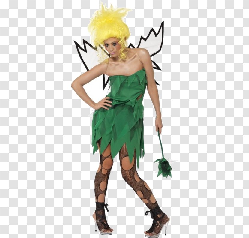 Fairy Halloween Costume Tinker Bell Disguise - Dress Transparent PNG