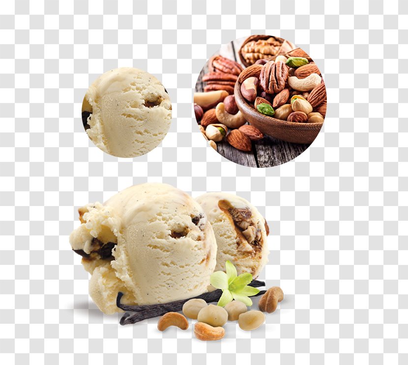 Gelato Pistachio Ice Cream Frozen Yogurt Milk - Food - Vanilla Transparent PNG