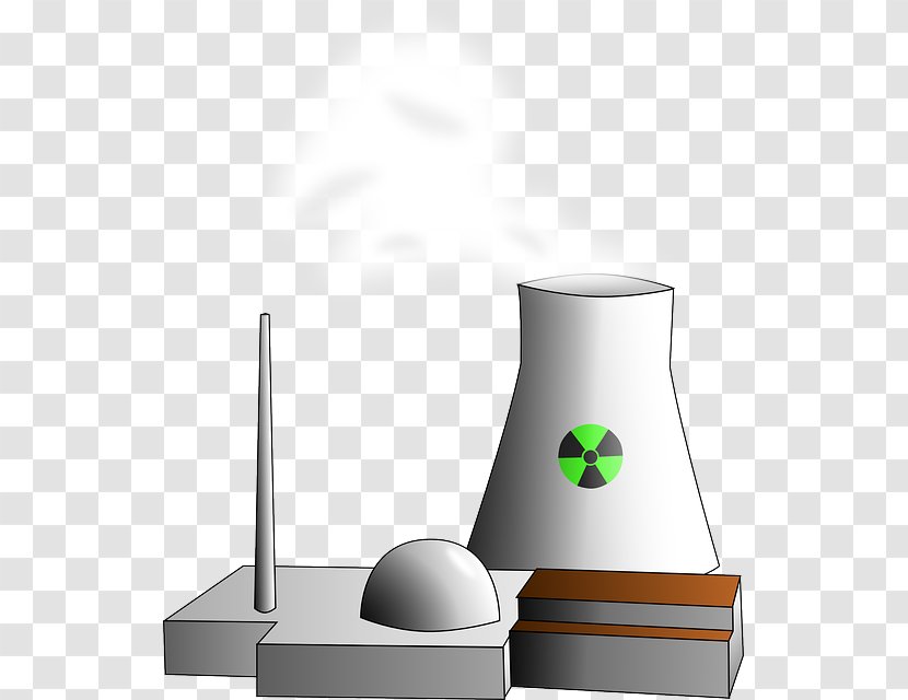 Nuclear Power Plant Station Reactor Clip Art - Electricity - Plants Transparent PNG