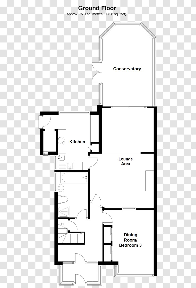 Floor Plan Line - Area - Design Transparent PNG