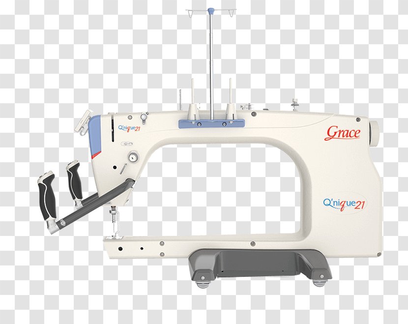 Sewing Machines Longarm Quilting Machine - Qnique Quilter By The Grace Company Transparent PNG