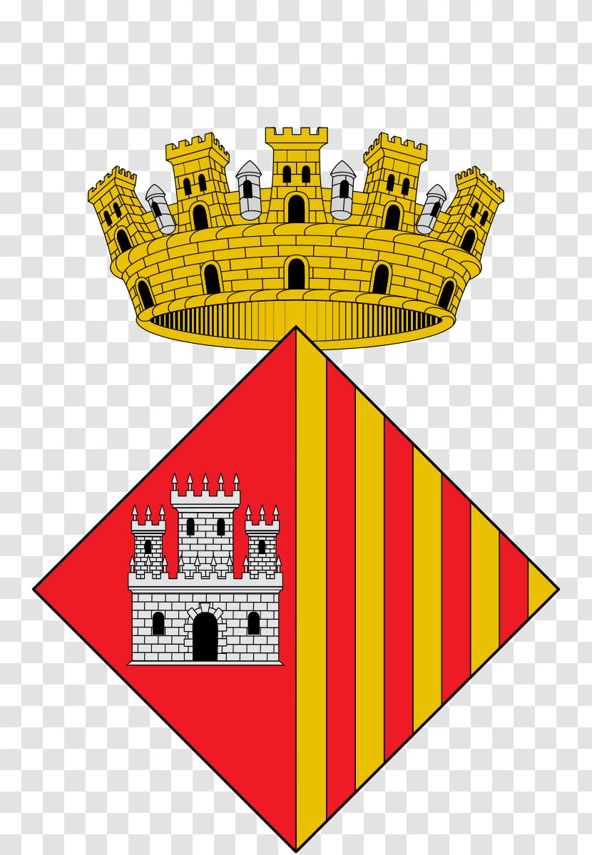 Terrassa Cornellà De Llobregat El Prat Coat Of Arms Heraldry - Yellow Transparent PNG