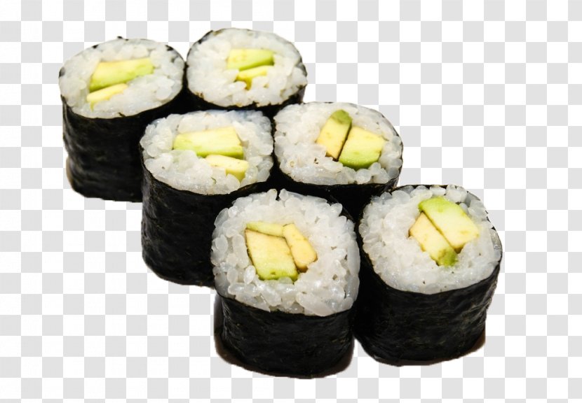 California Roll Gimbap Sushi Makizushi Nori - Avocado Transparent PNG