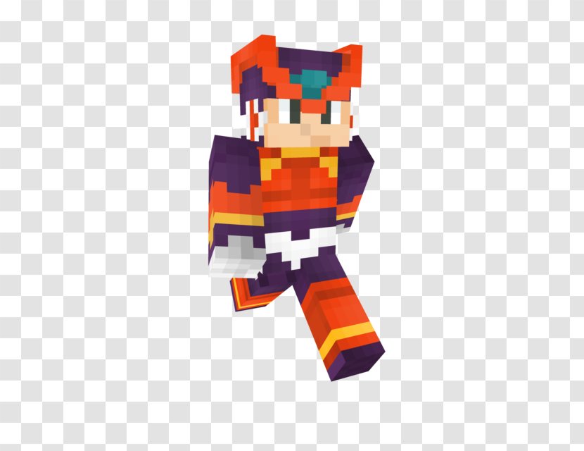 Minecraft: Pocket Edition Mega Man Zero 3 2 X - Minecraft - Headless Warrior Transparent PNG