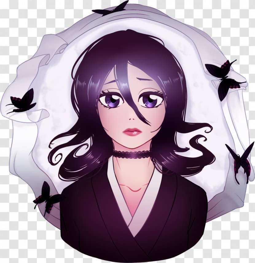 Rukia Kuchiki Orihime Inoue Byakuya Ichigo Kurosaki Rangiku Matsumoto - Watercolor Transparent PNG