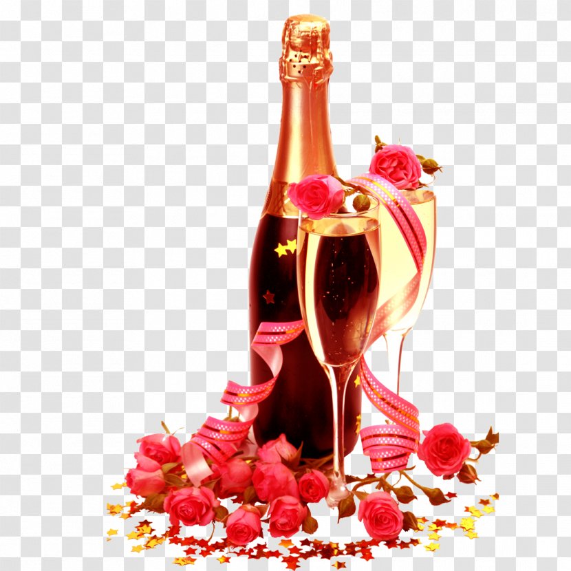 Wedding Invitation Bride Clip Art - Bridegroom - Wine And Champagne Transparent PNG