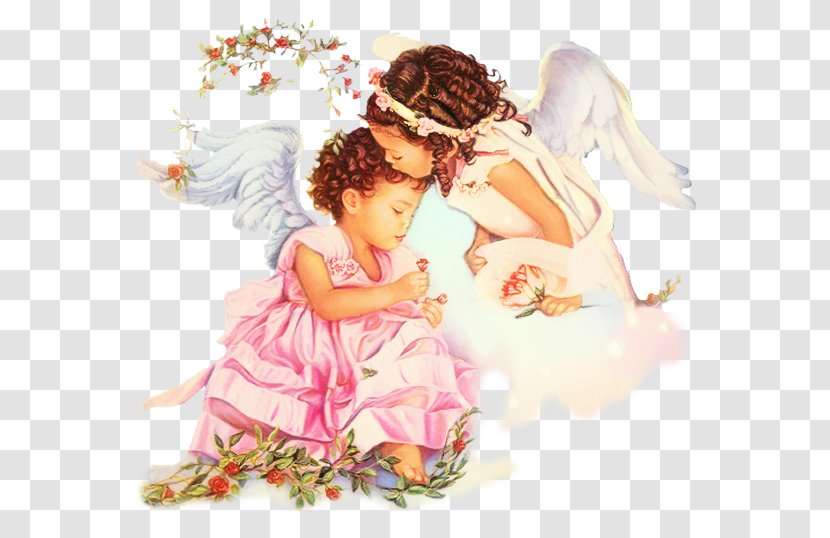 Happy Easter Background - Angel - Hug Transparent PNG