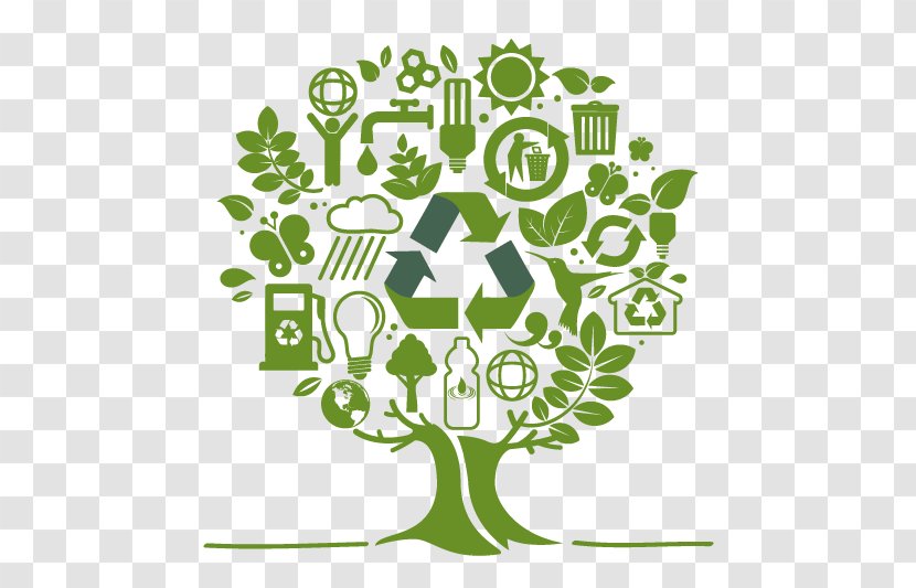 Recycling Symbol Waste Reuse Bin - Rubbish Bins Paper Baskets - Ecology Transparent PNG