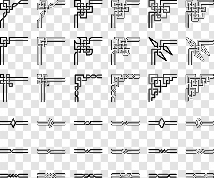 Celtic Knot Celts Ornament Illustration - Tree - China Wind Pattern Vector Material Frame Design, Transparent PNG