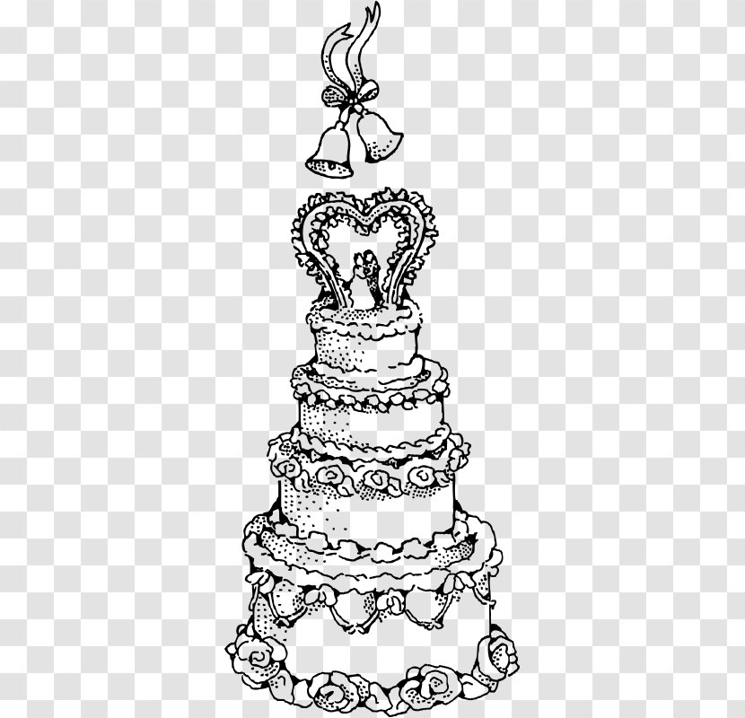 Wedding Cake Frosting & Icing Birthday Drawing Transparent PNG