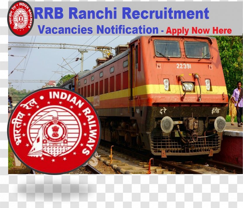 Railroad Car Ranchi Rail Transport Railway Recruitment Board Exam (RRB) Train - Motor Vehicle Transparent PNG