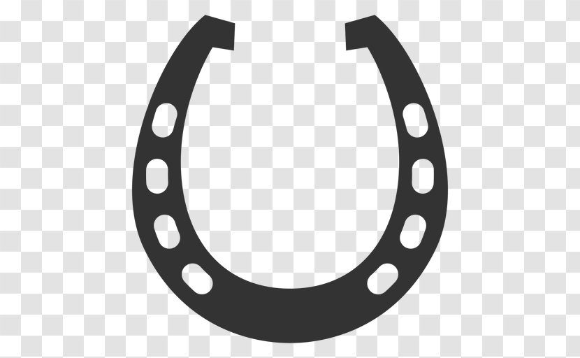 Horseshoe Silhouette Clip Art - Auto Part - L Plate Transparent PNG