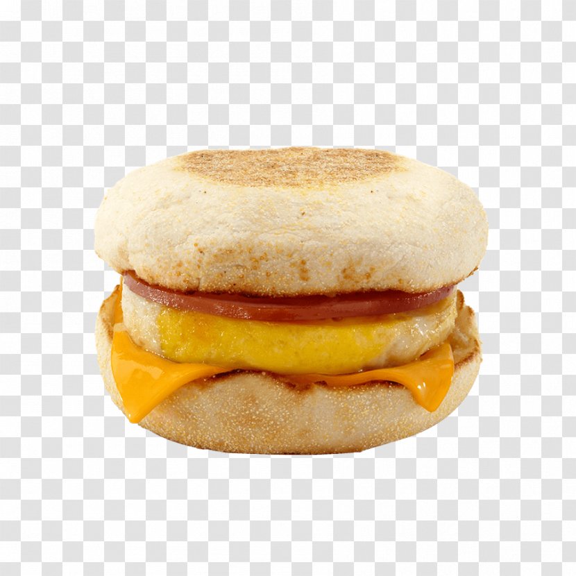 English Muffin Breakfast Sandwich McDonald's Egg McMuffin - White Transparent PNG