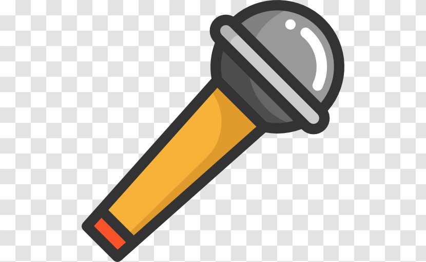 Microphone Icon - Silhouette Transparent PNG