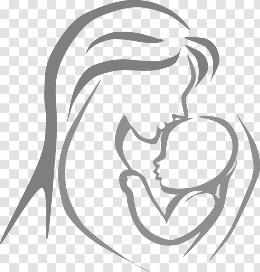Mother Child Infant Clip Art - Frame - TAKE CARE Transparent PNG
