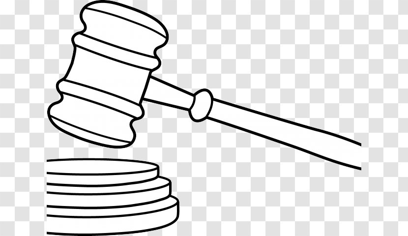 Clip Art Gavel Judge Drawing - Text - And Gown Transparent PNG