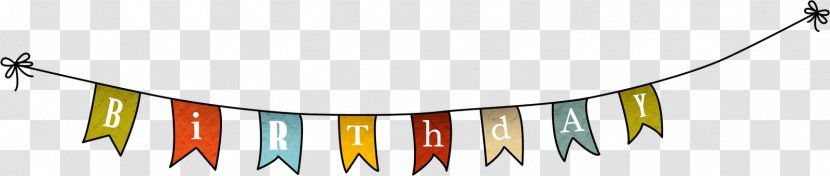 Birthday Party Clip Art - Banner Transparent PNG