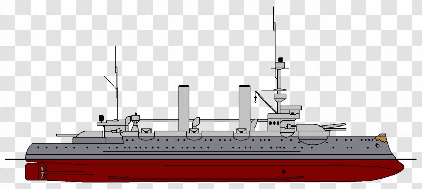 Heavy Cruiser Coastal Defence Ship Battlecruiser Pre-dreadnought Battleship - Water Transportation Transparent PNG