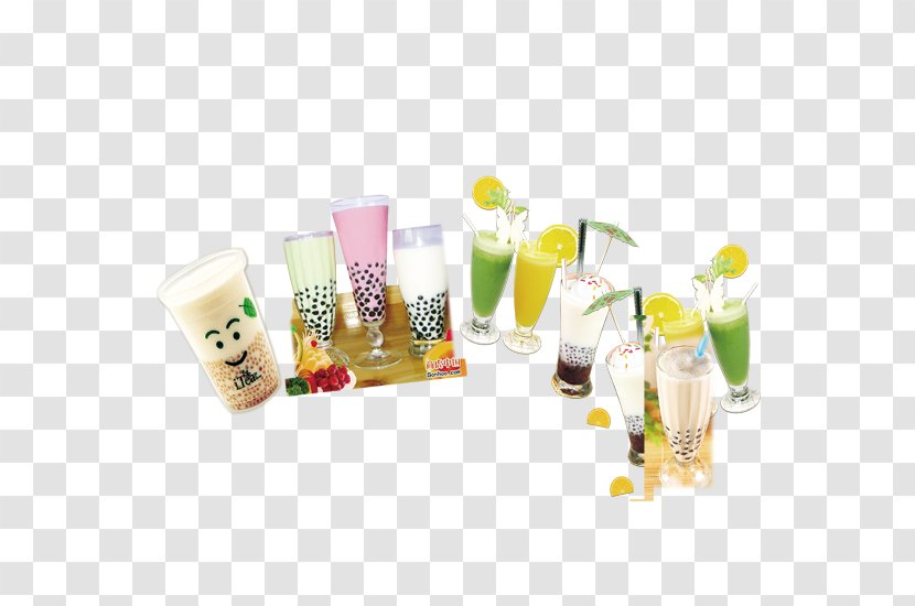 Bubble Tea Juice Drink - Yellow - Flavors Of And Cold Drinks Transparent PNG