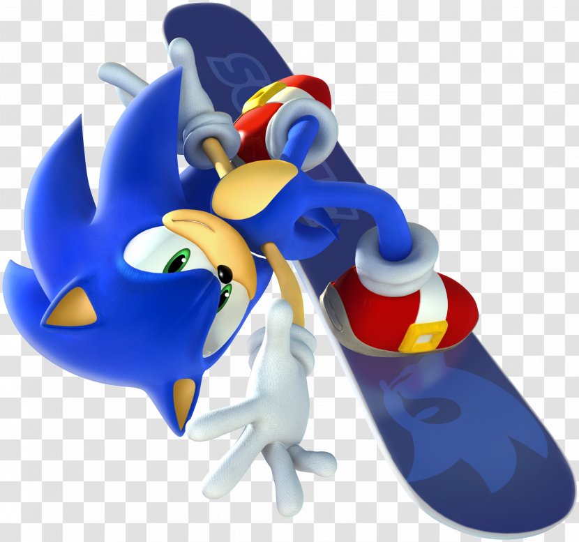Mario & Sonic At The Olympic Winter Games Rio 2016 Sochi 2014 Hedgehog - Cobalt Blue Transparent PNG