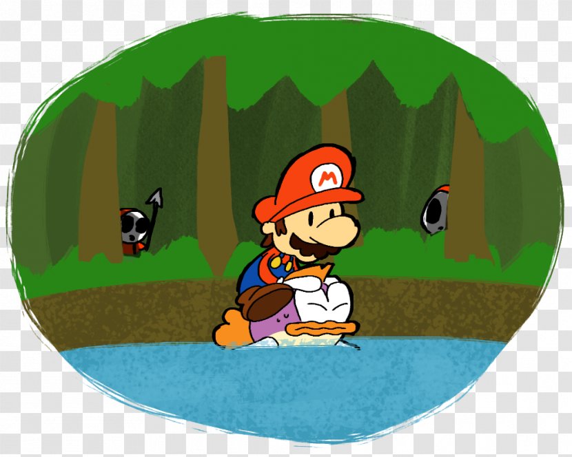Paper Mario: The Thousand-Year Door Nintendo 64 Mario Series - Grass Transparent PNG