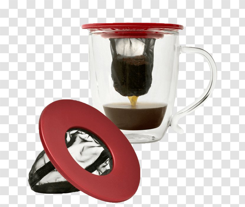 Single-serve Coffee Container Brewed Coffeemaker Percolator - Mug Transparent PNG