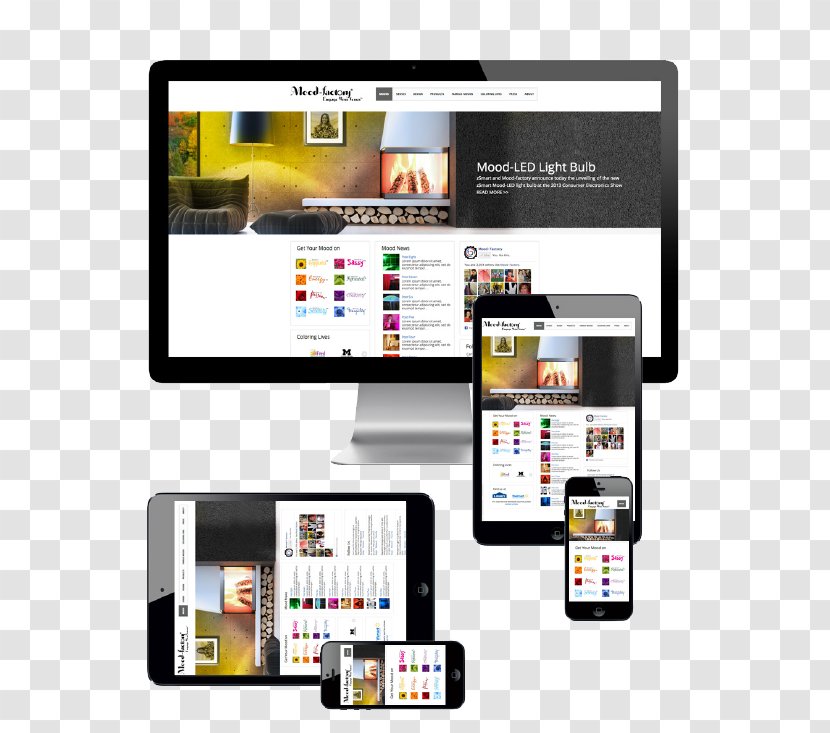 Responsive Web Design Development Search Engine Optimization - Communication Transparent PNG