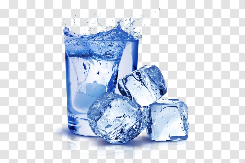 Ice Cube Water - Drinking Transparent PNG