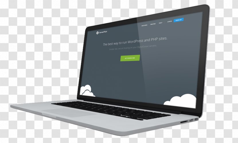 Netbook WordPress Blog Web Hosting Service Email - Output Device Transparent PNG