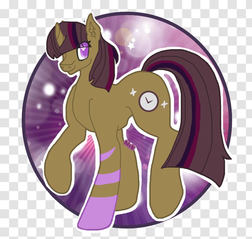 Horse Cartoon Legendary Creature Yonni Meyer - Purple - Time-Turner Transparent PNG