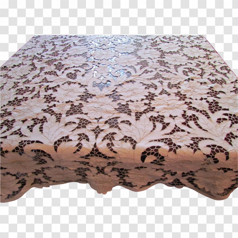 Tablecloth Needle Lace Textile Reticella - Doily Transparent PNG