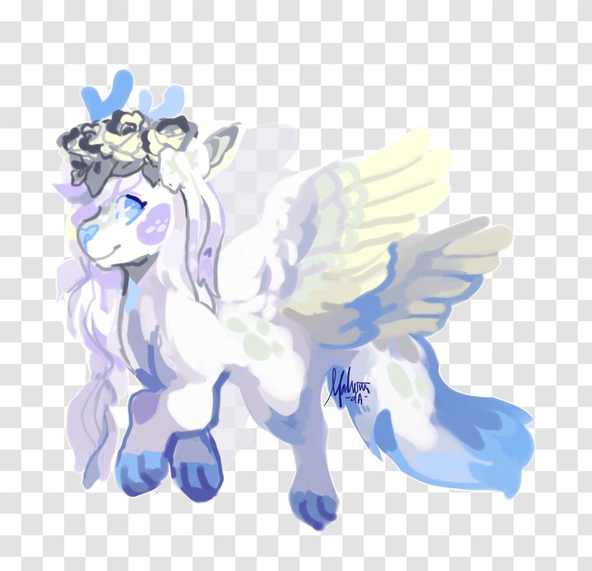 Pony Horse Vertebrate Lilac Lavender - Fairy Lights Transparent PNG