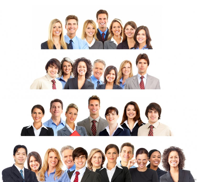 Generation X Millennials Baby Boomers Z - Recruiter - A Group Of Business People Transparent PNG