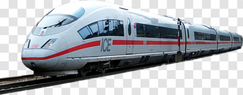High-speed Rail Train Transport Maglev Passenger Car - Picsart Photo Studio Transparent PNG