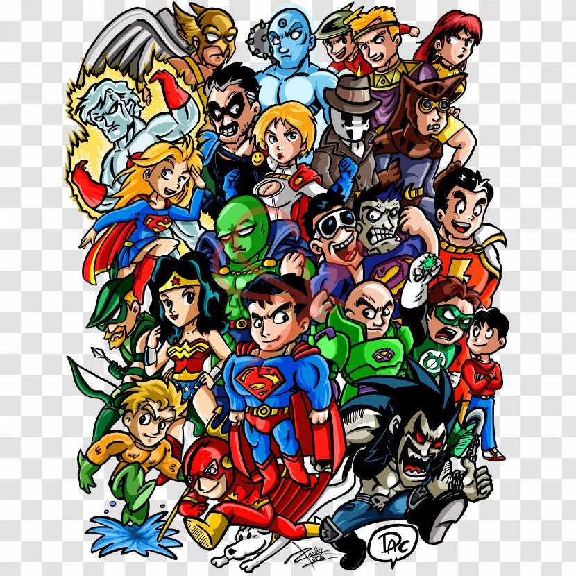 Superhero DC Comics Poster - Marvel - Dc Transparent PNG