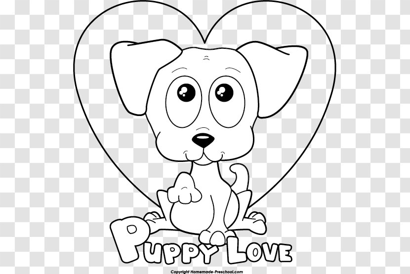 Puppy Dog Breed Whiskers Clip Art - Heart Transparent PNG