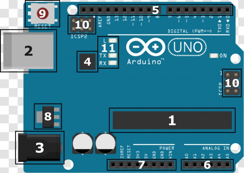 Arduino Remote Controls Electronic Circuit Infrared Microcontroller - Multimedia Transparent PNG