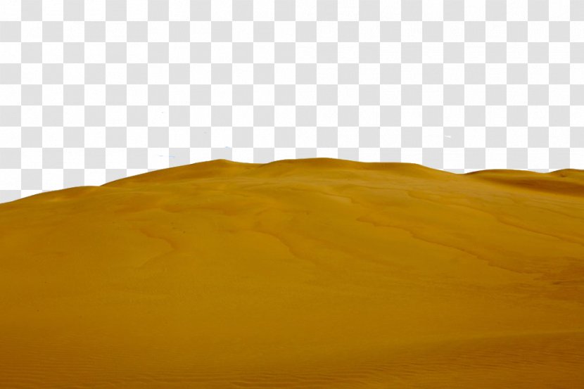 Landscape Yellow - Orange - Desert Transparent PNG