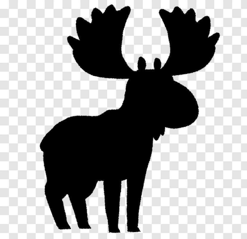 Moose Cattle Reindeer Mammal Antler - Terrestrial Animal Transparent PNG